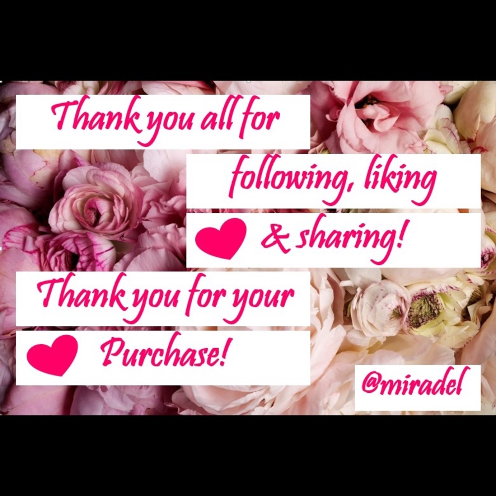 💖💖Thank you💖💖